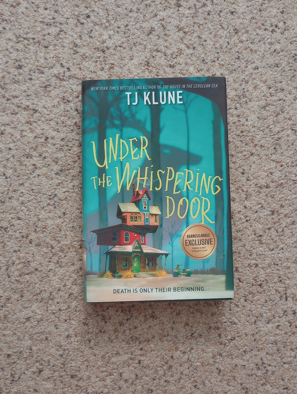 Under The Whispering Door By TJ Klune Fantasy Romance Read Hardback Book
